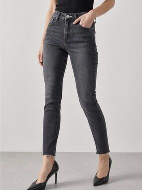& OTHER STORIES Charcoal Denim Skinny Jeans